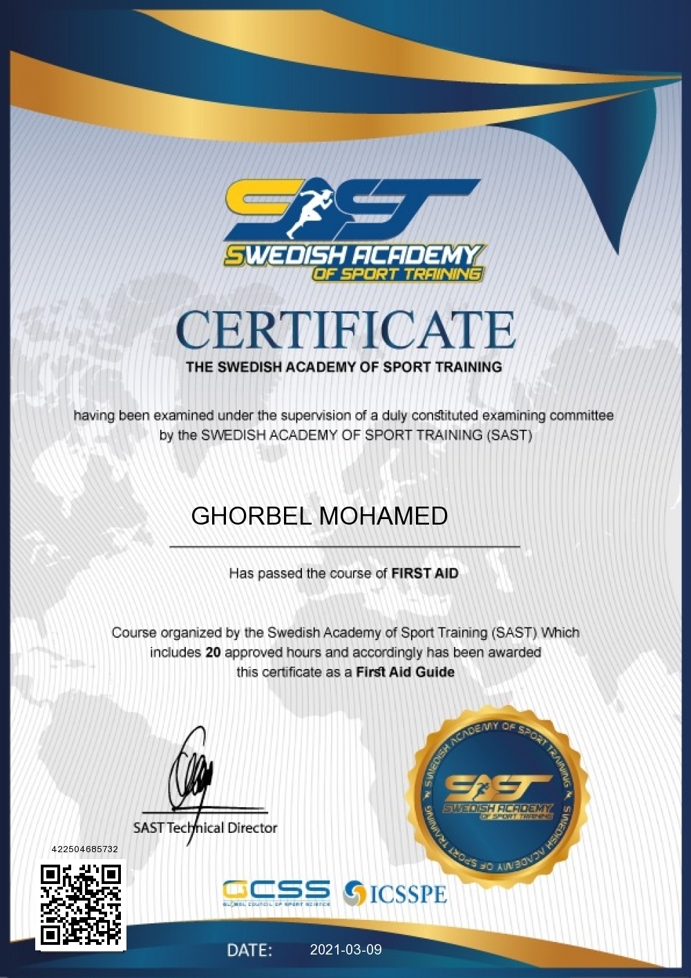 Ghorbel Mohamed